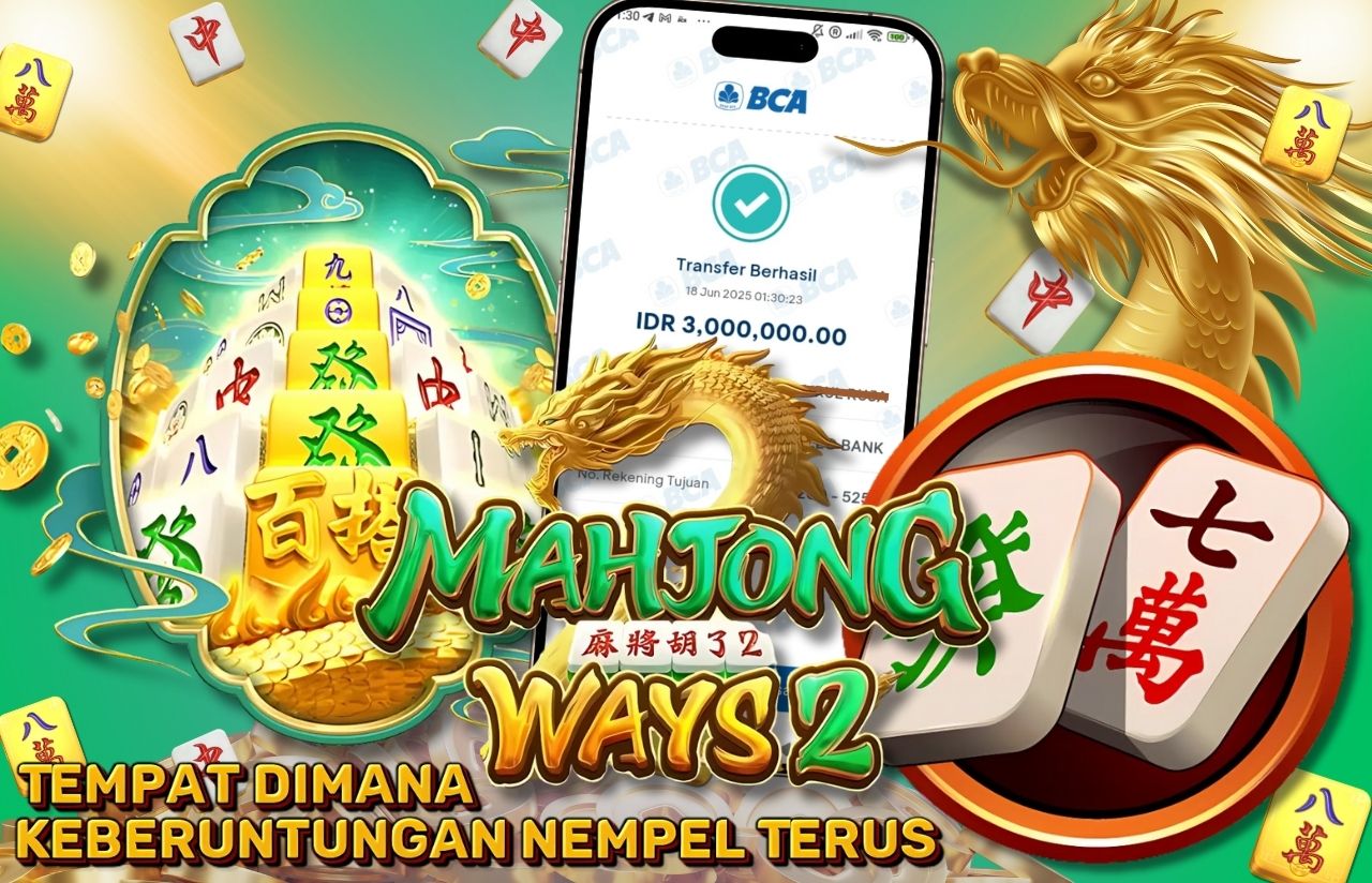 Selamat kepada user id : sem****p3 Wede Rp 3.000.000 di Game MAHJONG WAYS2 PG SOFT Cair Gk Sampe 1 Menit! Menang Mudah di Bobaslot77